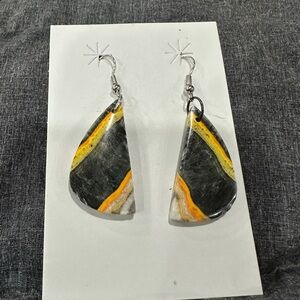 Bumble Bee Jasper Earrings